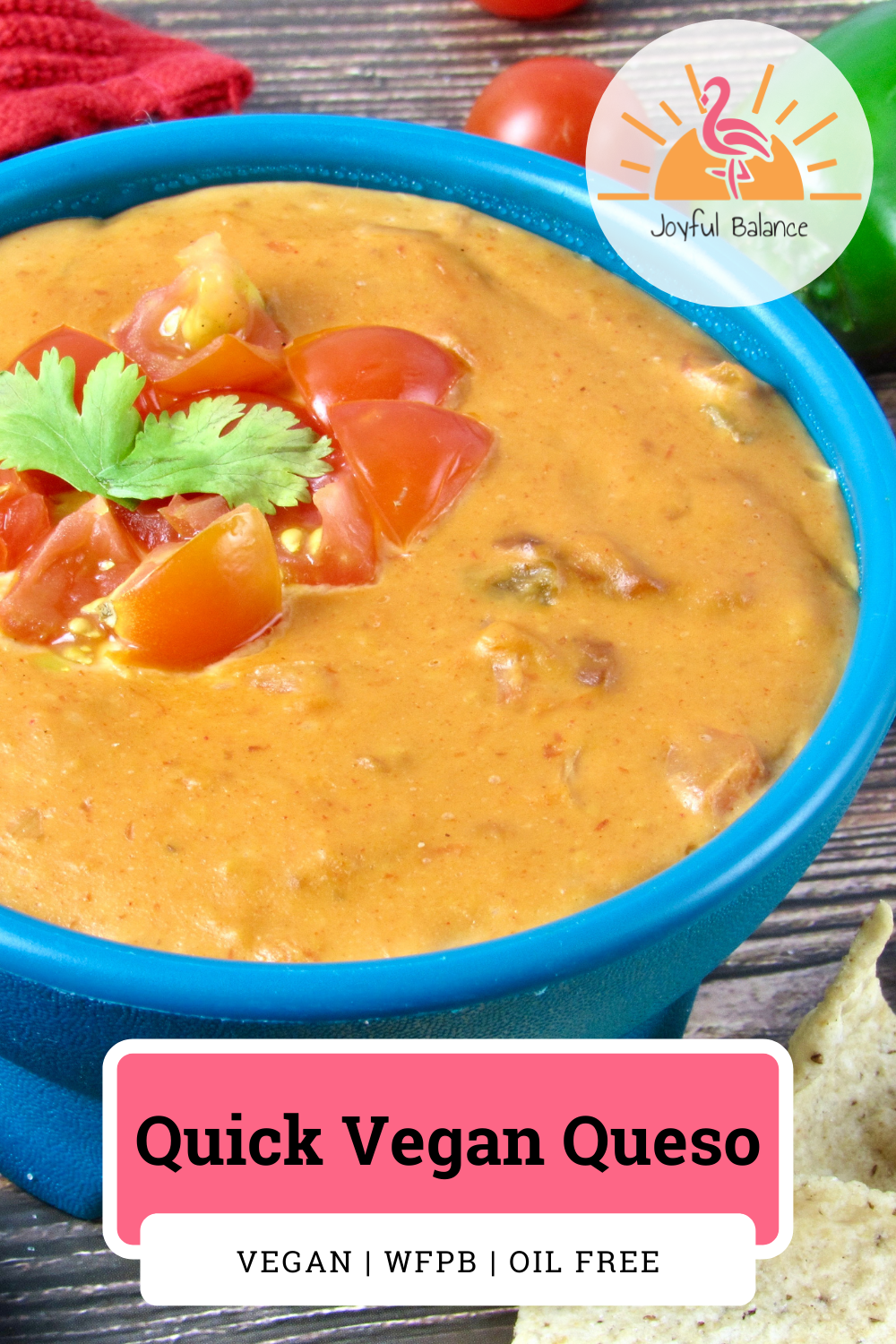 Quick Vegan Queso - Joyful Balance