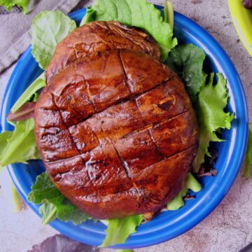 Grilled Portobello Mushrooms (Portobello Steaks) recipe by Joyful Balance.