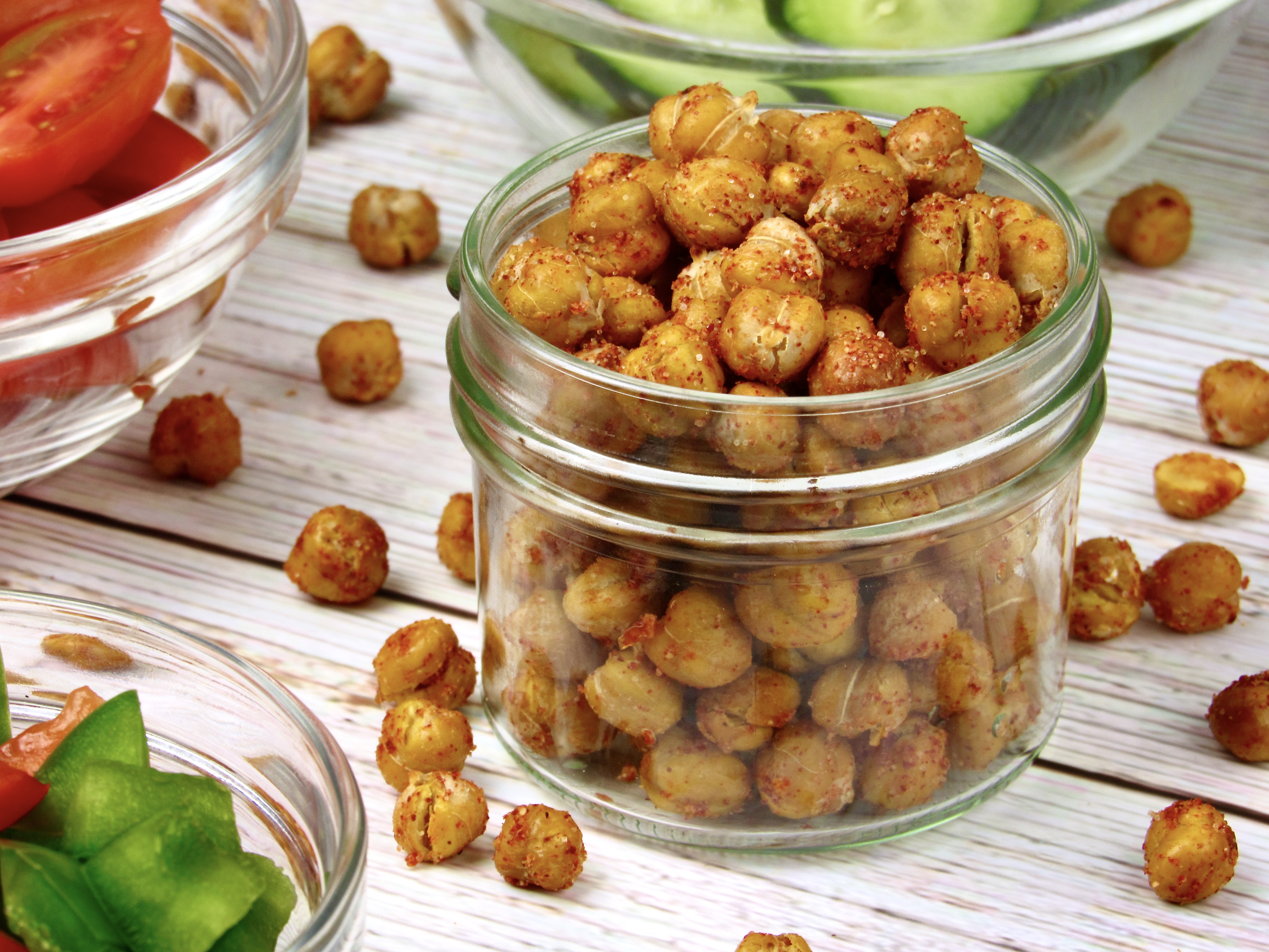 Crispy Air Fryer Chickpeas - Joyful Balance