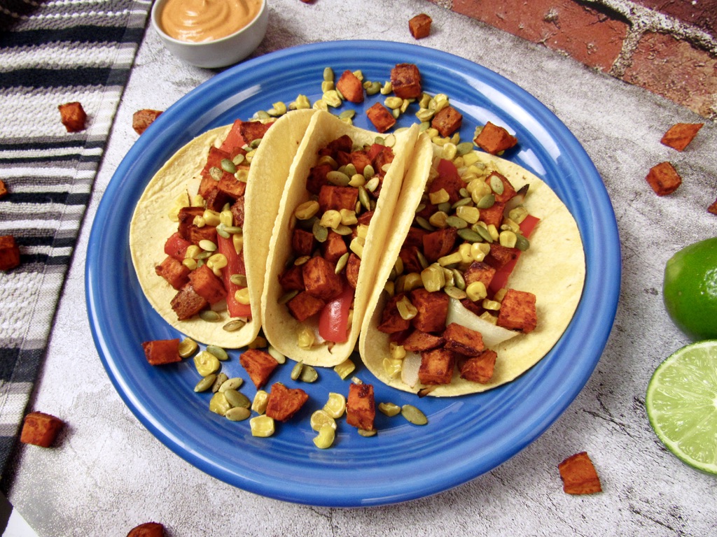 Roasted Sweet Potato Tacos Joyful Balance