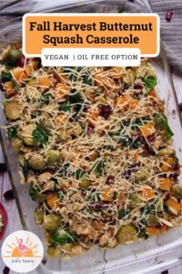 Fall Harvest Butternut Squash Casserole - Joyful Balance