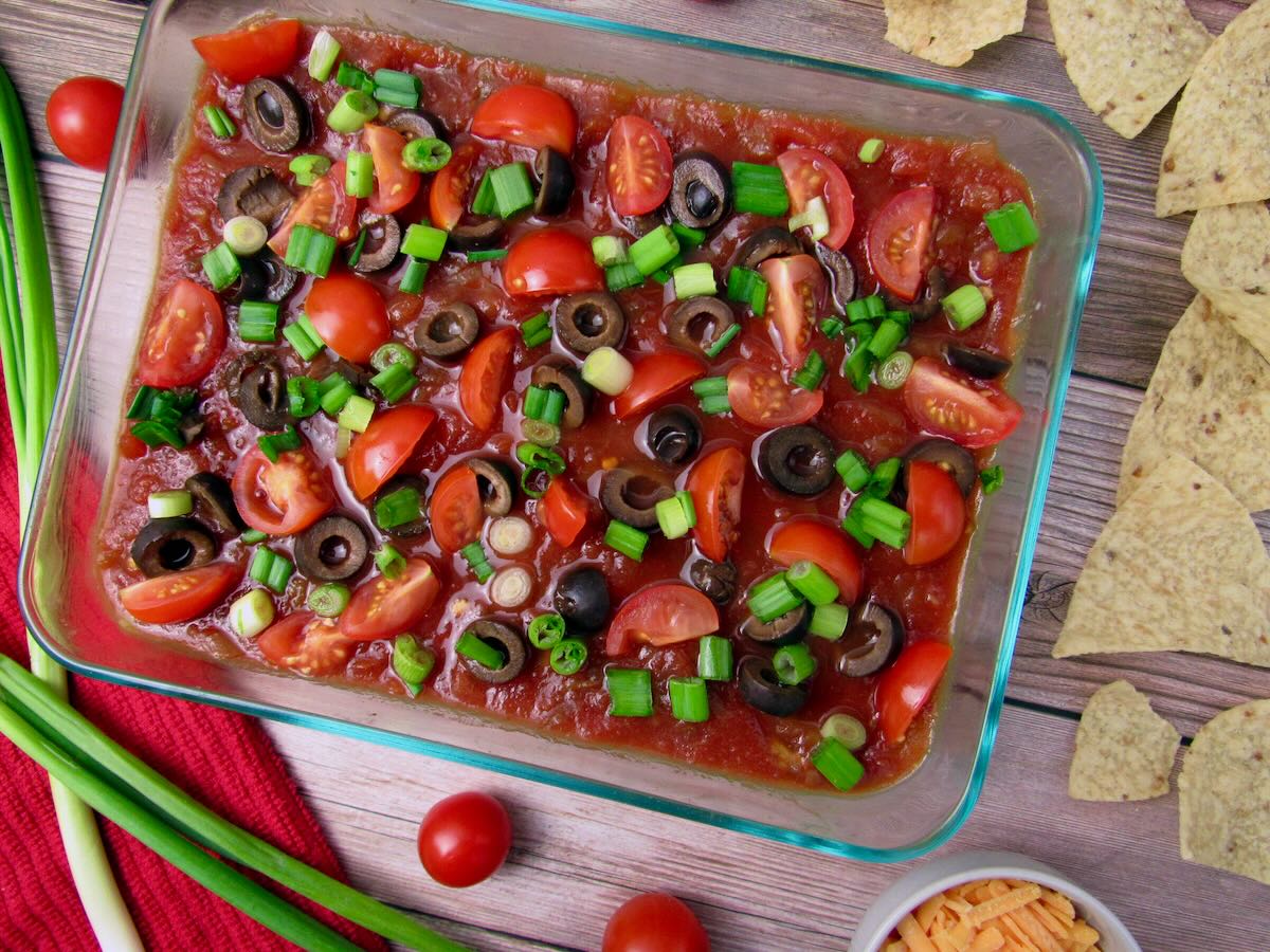 The Ultimate Vegan 7 Layer Dip 